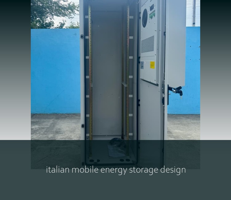 italian mobile energy storage design