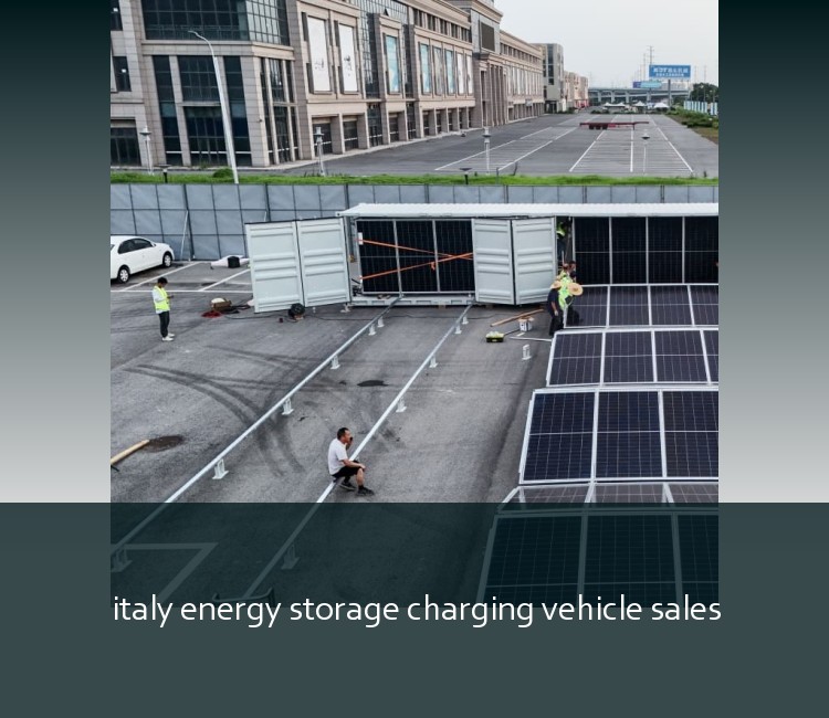 italy energy storage charging vehicle sales