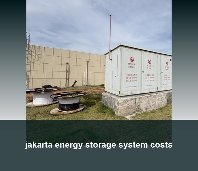 jakarta energy storage system costs