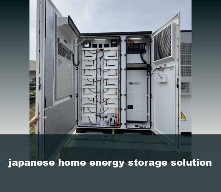 japanese home energy storage solution