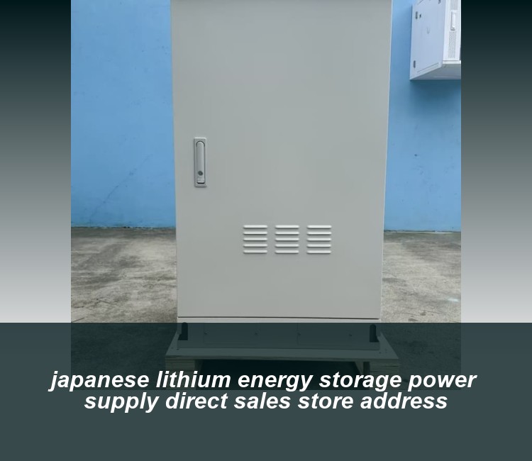 japanese lithium energy storage power supply direct sales store address
