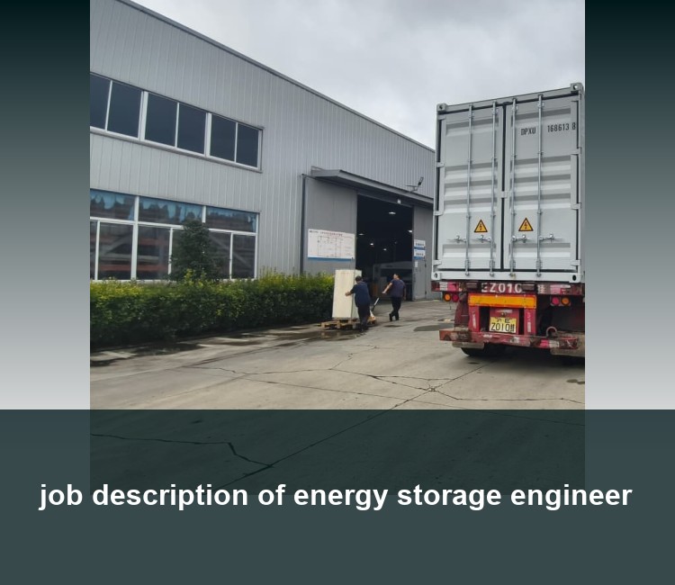 job description of energy storage engineer
