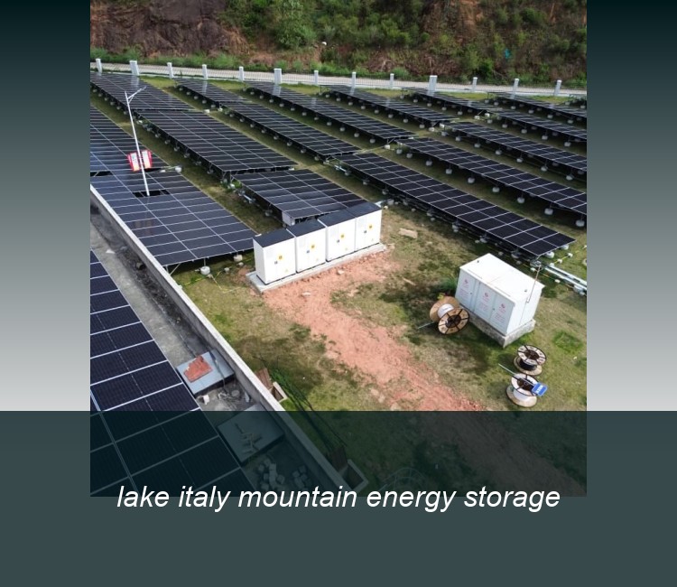 lake italy mountain energy storage