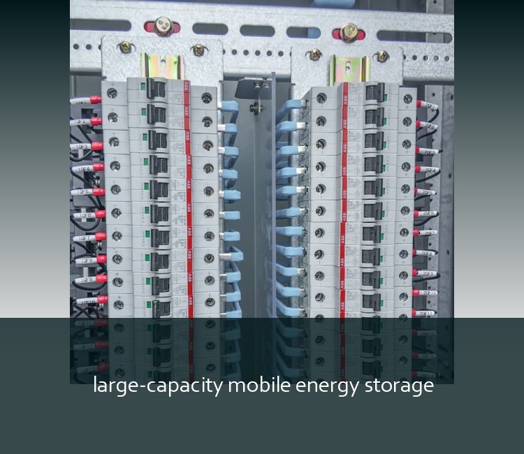 large-capacity mobile energy storage
