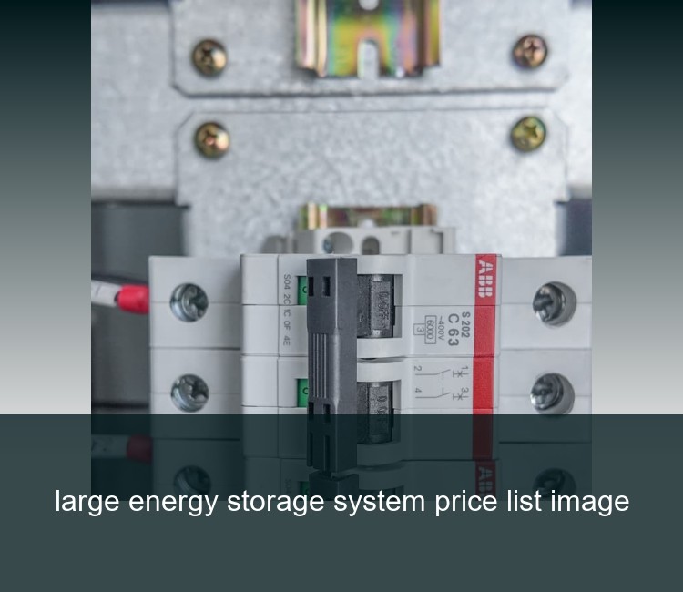 large energy storage system price list image