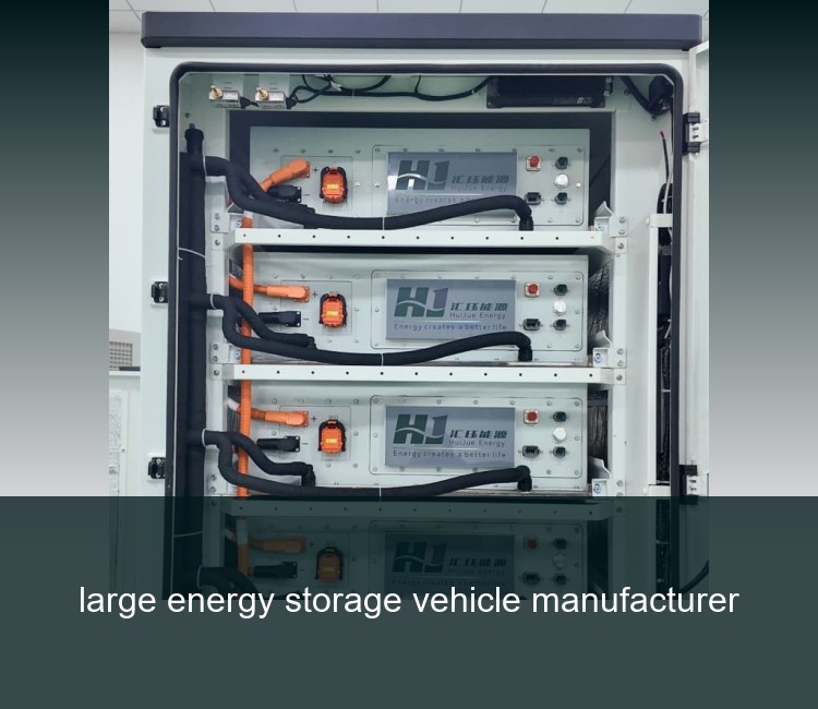 large energy storage vehicle manufacturer