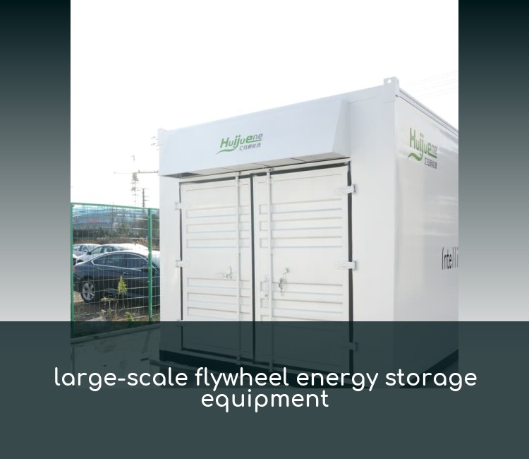 large-scale flywheel energy storage equipment