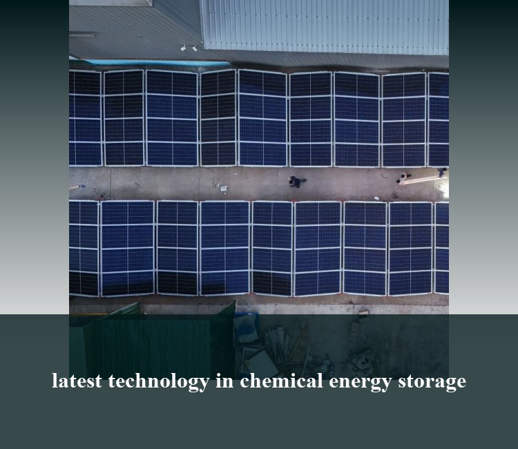 latest technology in chemical energy storage