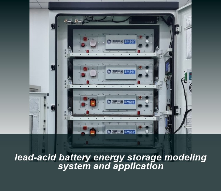 lead-acid battery energy storage modeling system and application