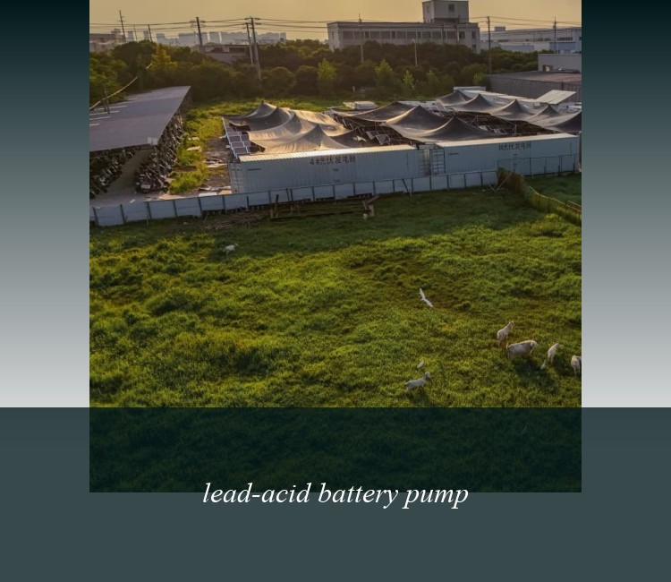 lead-acid battery pump