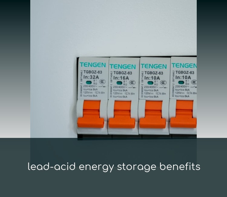 lead-acid energy storage benefits