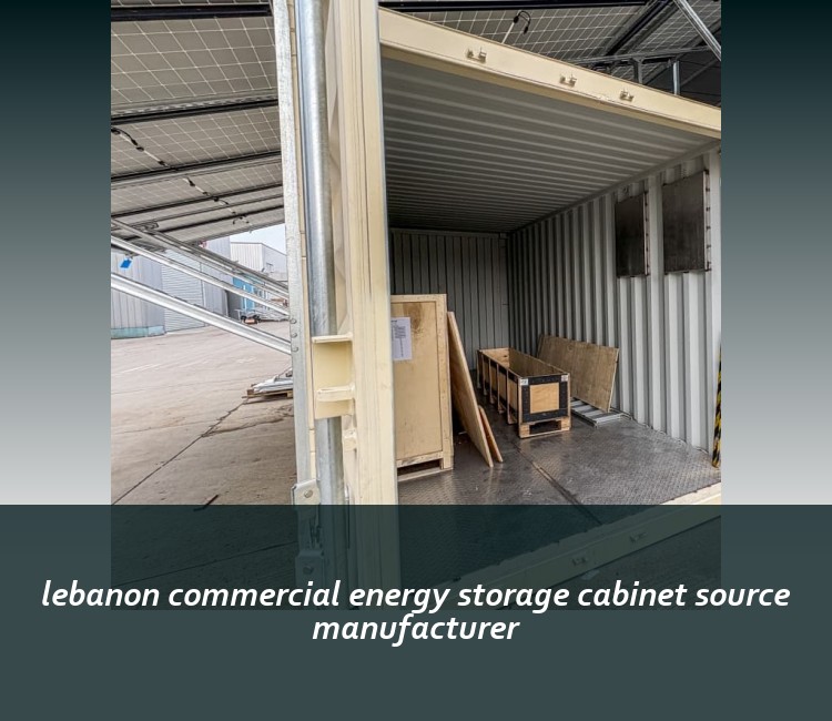 lebanon commercial energy storage cabinet source manufacturer