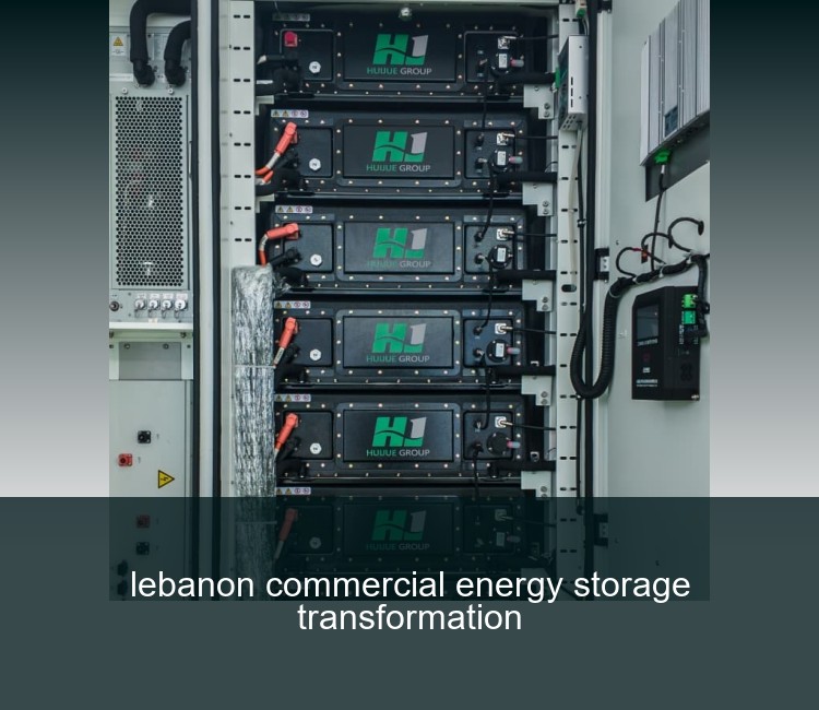 lebanon commercial energy storage transformation