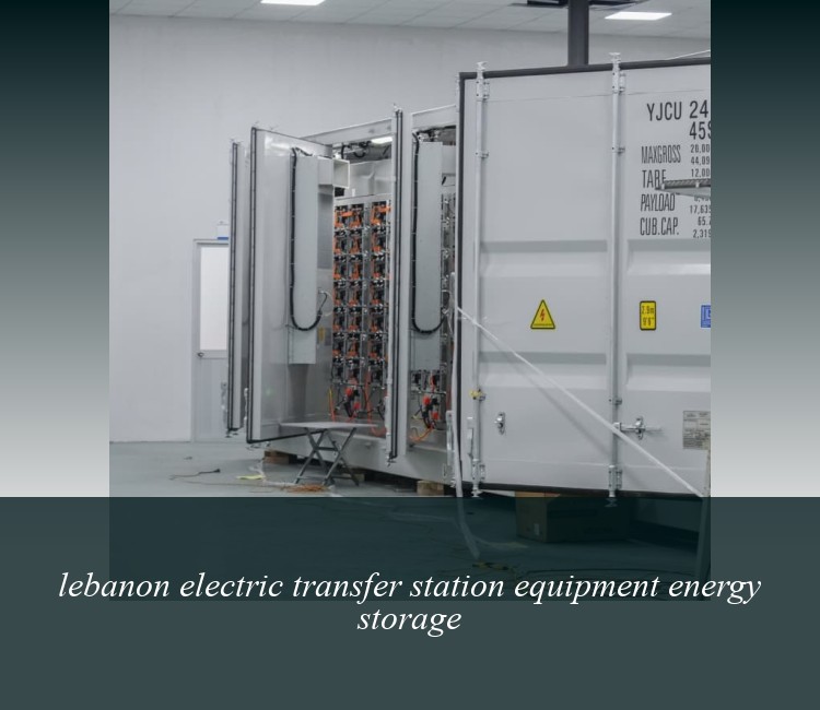 lebanon electric transfer station equipment energy storage
