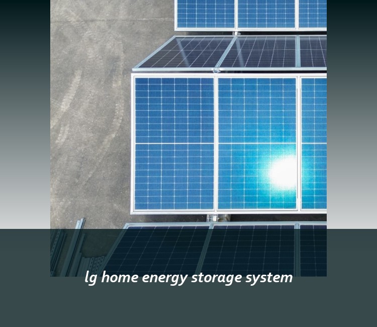 lg home energy storage system