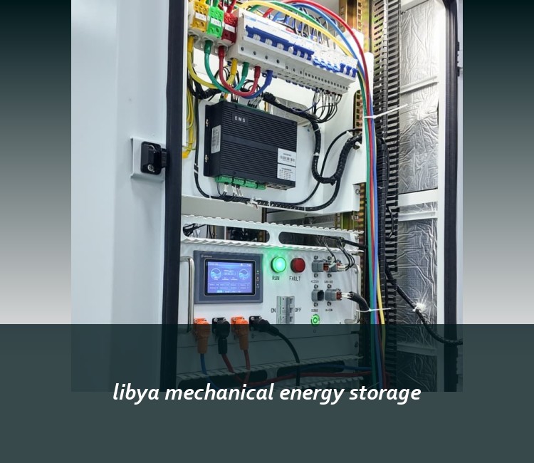 libya mechanical energy storage