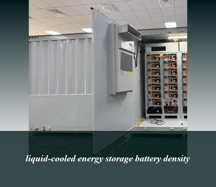 liquid-cooled energy storage battery density