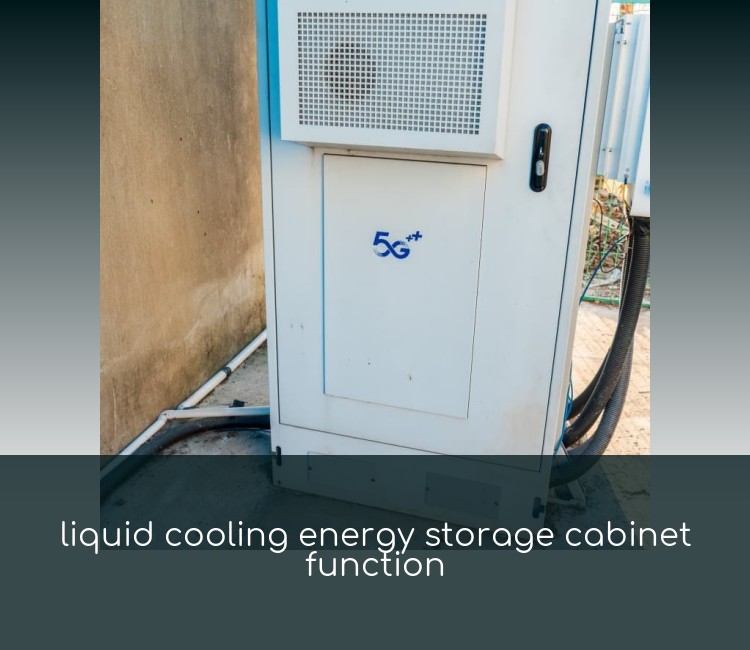 liquid cooling energy storage cabinet function