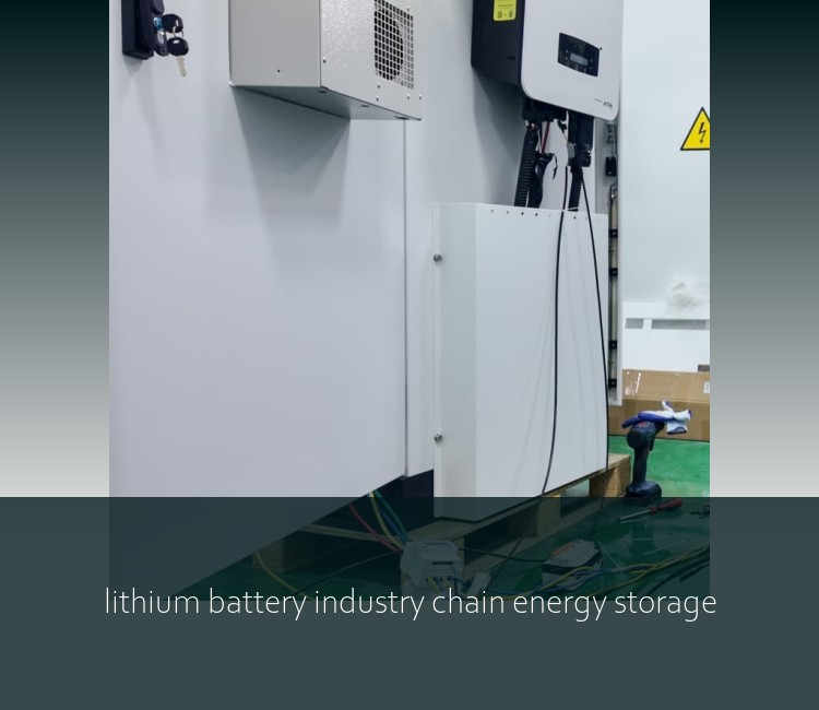 lithium battery industry chain energy storage