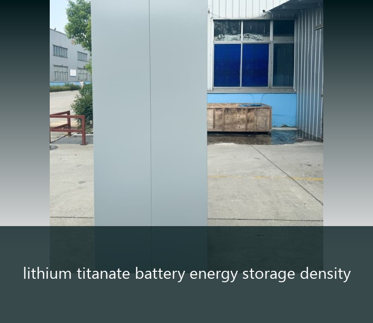 lithium titanate battery energy storage density