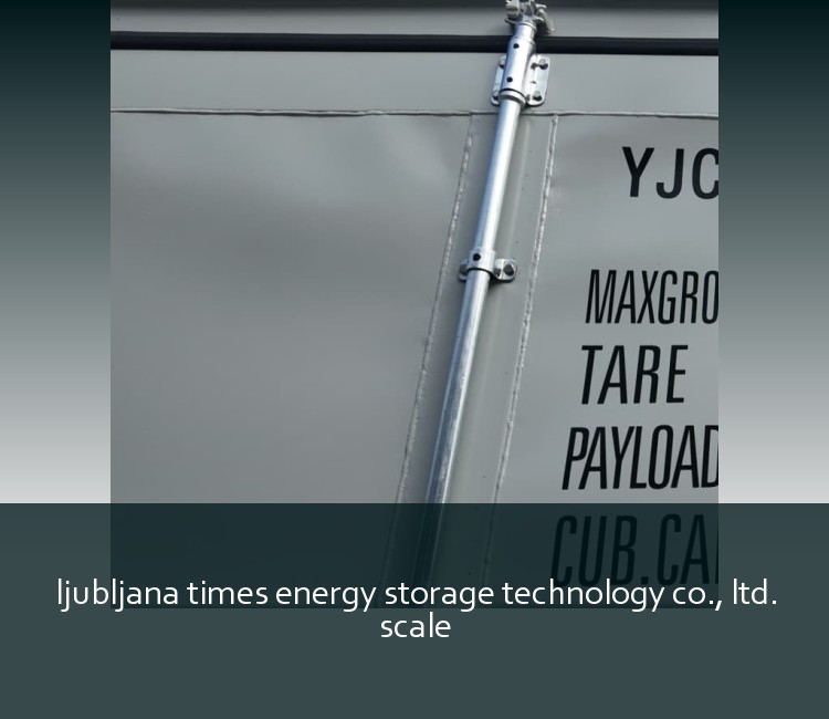ljubljana times energy storage technology co., ltd. scale