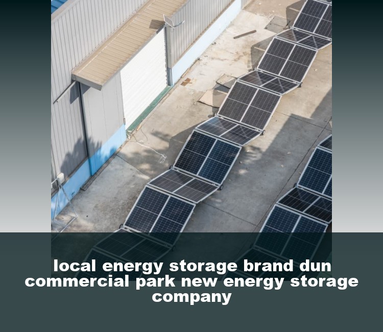 local energy storage brand dun commercial park new energy storage company
