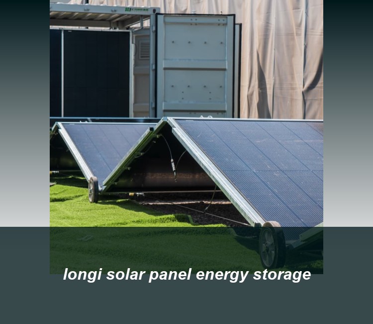 longi solar panel energy storage