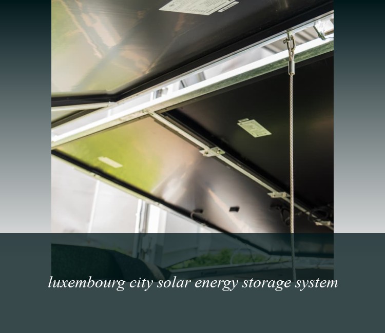 luxembourg city solar energy storage system