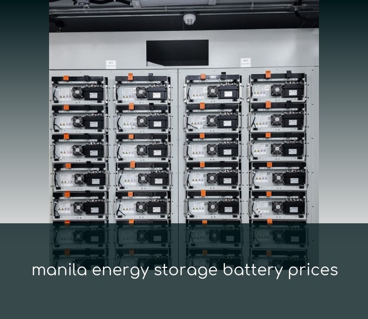 manila energy storage battery prices