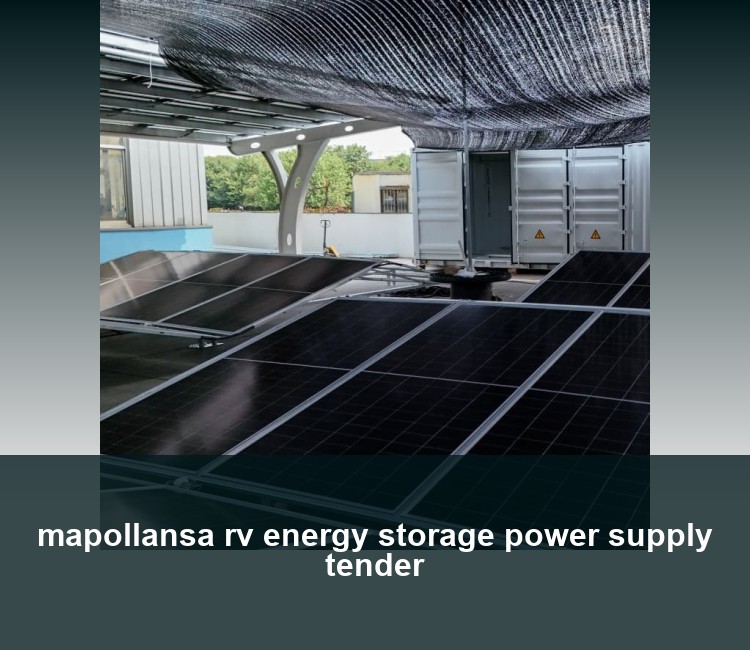 mapollansa rv energy storage power supply tender