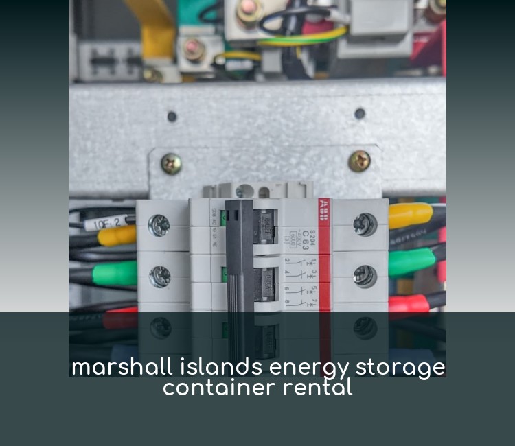 marshall islands energy storage container rental