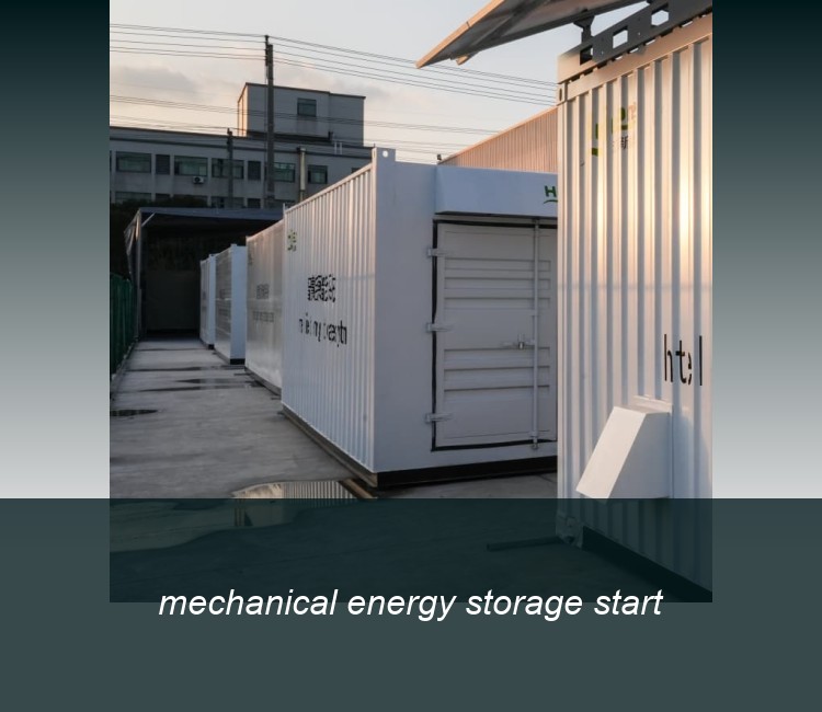 mechanical energy storage start