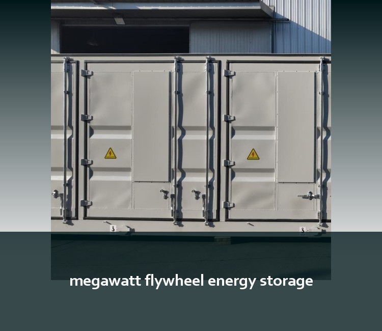 megawatt flywheel energy storage