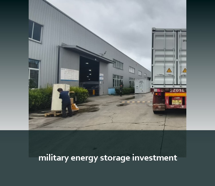military energy storage investment