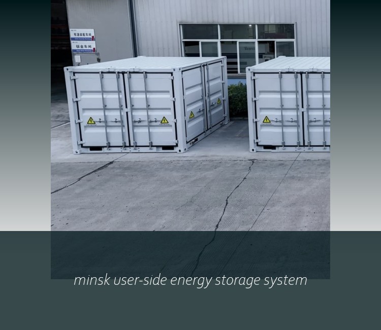 minsk user-side energy storage system
