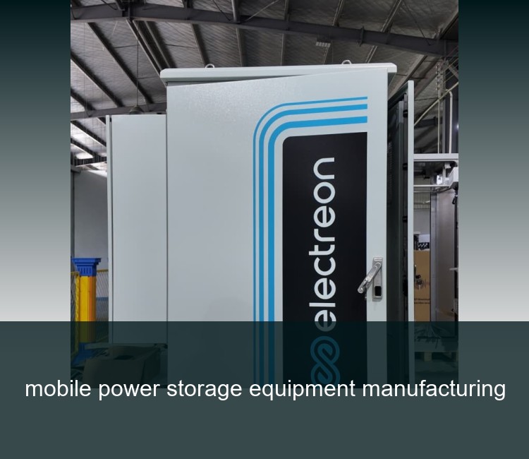mobile power storage equipment manufacturing