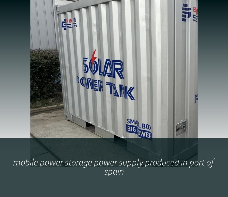 mobile power storage power supply produced in port of spain