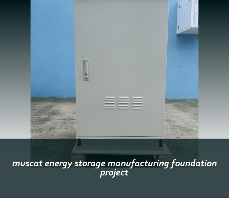 muscat energy storage manufacturing foundation project