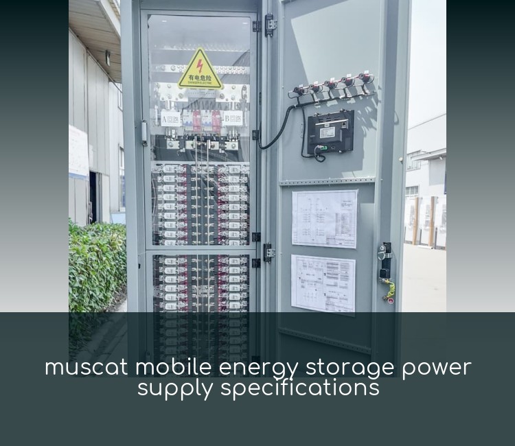 muscat mobile energy storage power supply specifications