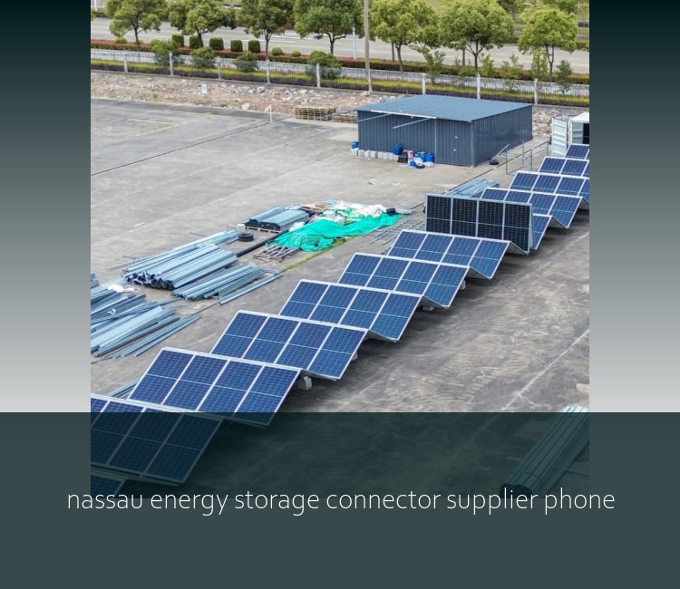 nassau energy storage connector supplier phone