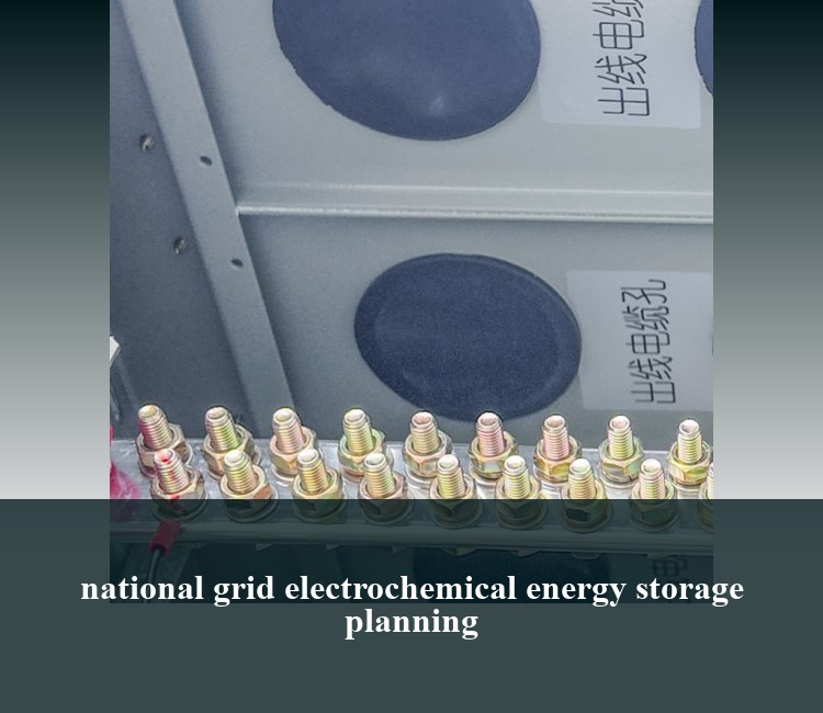 national grid electrochemical energy storage planning