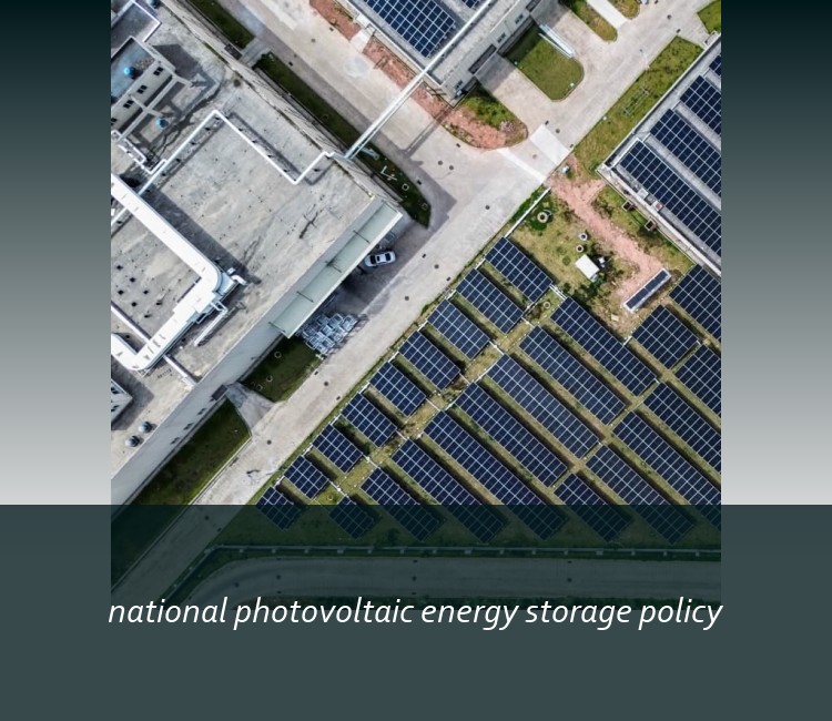 national photovoltaic energy storage policy