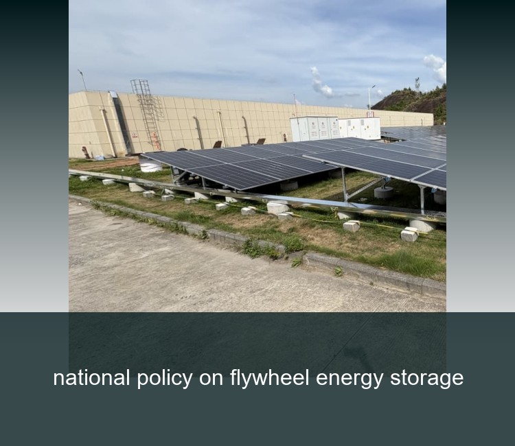 national policy on flywheel energy storage