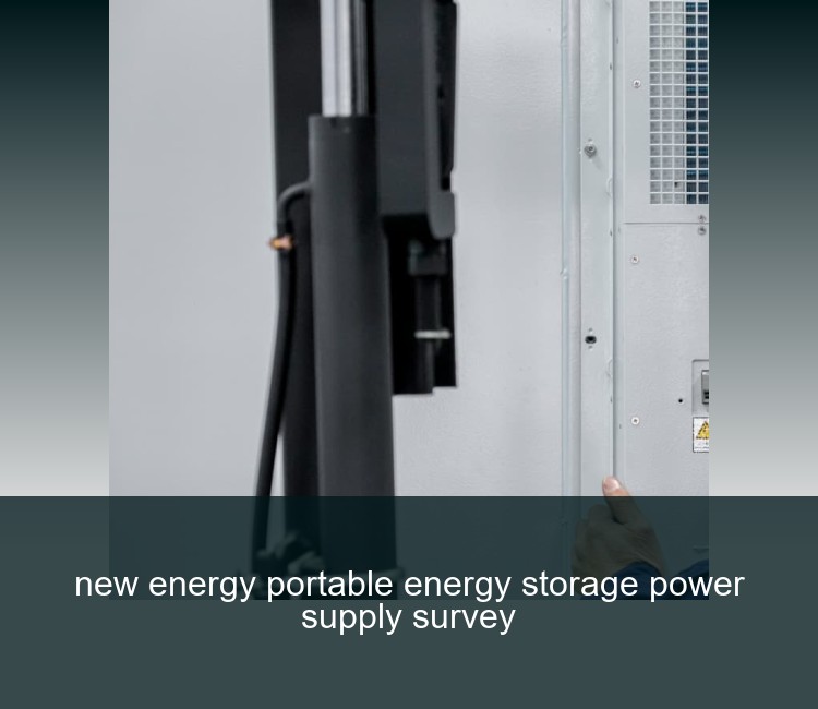new energy portable energy storage power supply survey