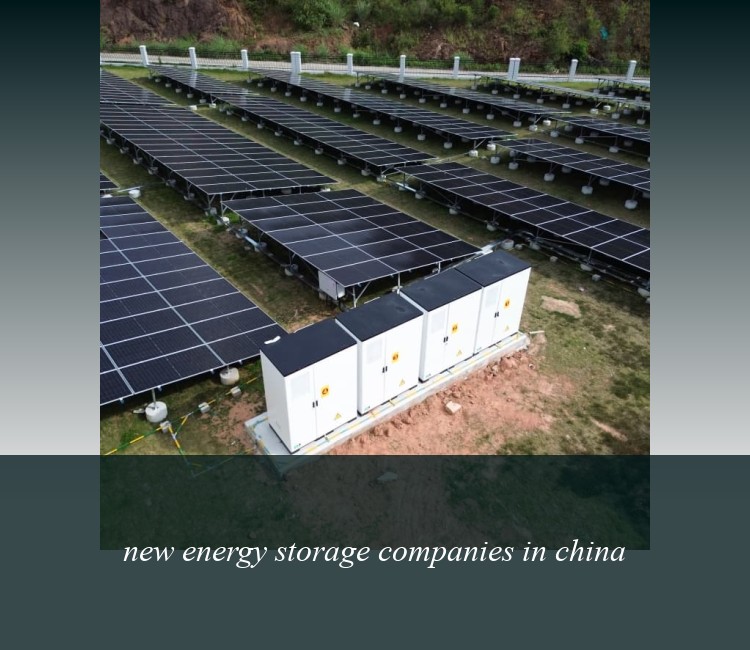 new energy storage companies in china