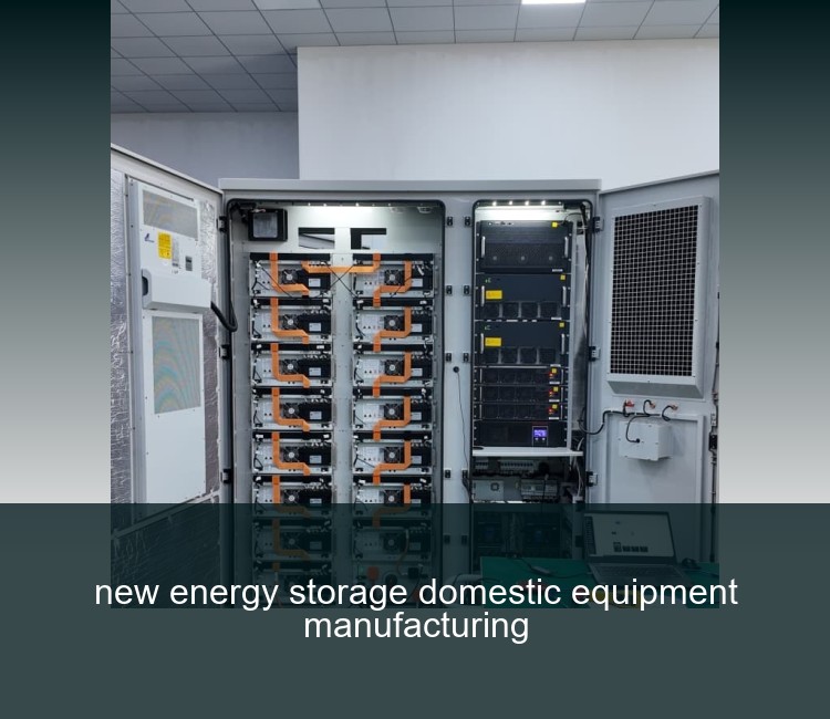 new energy storage domestic equipment manufacturing