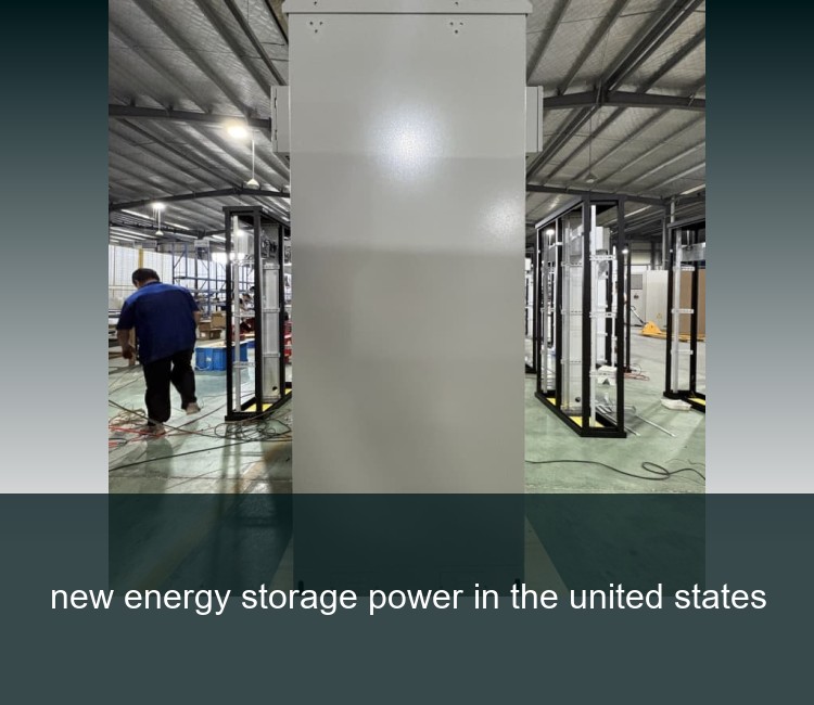 new energy storage power in the united states
