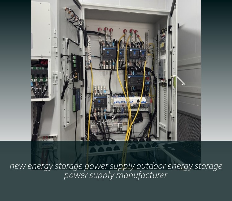 new energy storage power supply outdoor energy storage power supply manufacturer