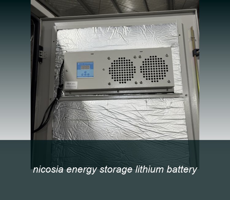 nicosia energy storage lithium battery