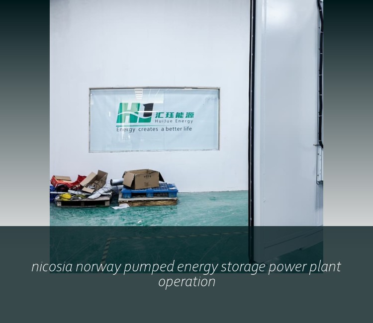nicosia norway pumped energy storage power plant operation
